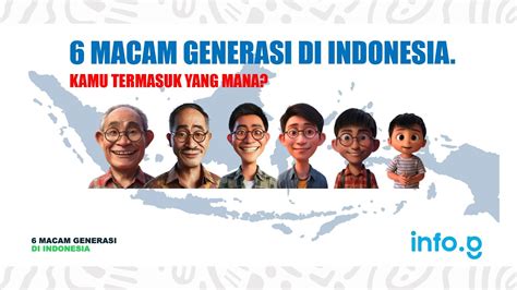 Mengenal 6 Macam Generasi Di Indonesia Sesuai Tahun Lahir Youtube