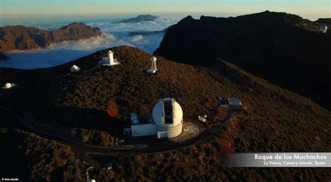 Observatory Of La Palma At Night Astrolapalma