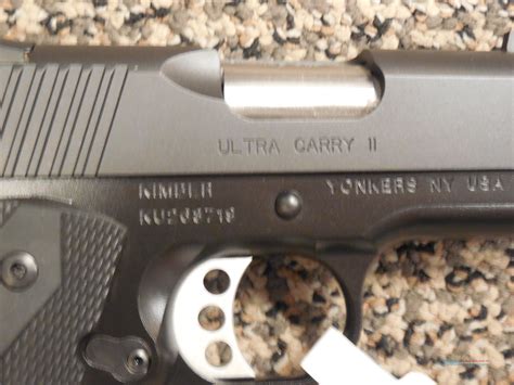 Kimber Ultra Carry 45 Acp Black Fi For Sale At