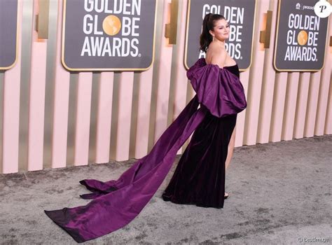 Selena Gomez Au Photocall De La 80e Cérémonie Des Golden Globes Au