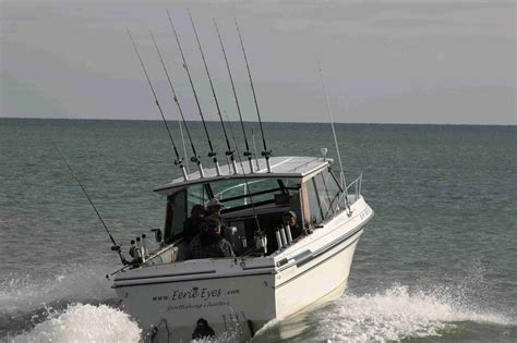 Charter Fishing Lake Erie Lake Fishing Charter Boat Fishing Boats