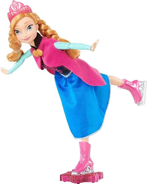 Mattel Frozen Ice Skating Princess Anna Skroutzgr