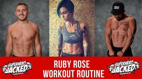 Ruby Rose Workout Routine Guide Youtube