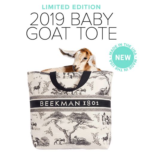 Beekman1802 The 2019 Goat Tote Has Arrived Milled
