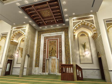 Interior Masjid Minimalis Modern Kiamedia