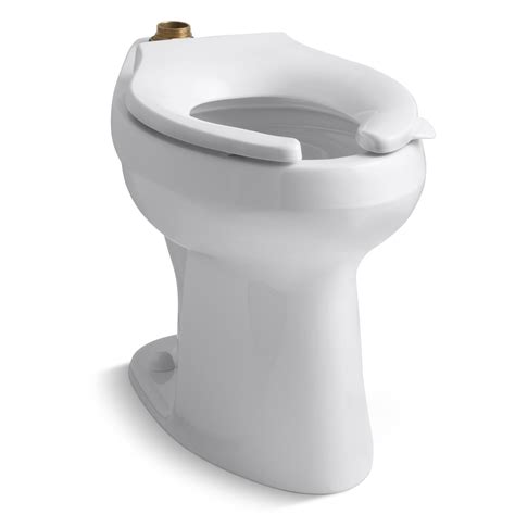 Kohler Highline Or Gpf Flushometer Valve Comfort Height Ada Elongated Toilet Bowl