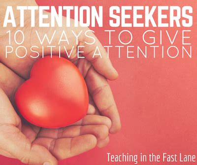 Are Attention Seekers Sucking The Life Out Of You In The Classroom Try