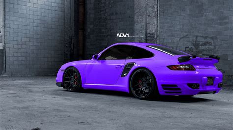Wallpaper Purple Sports Car Convertible Porsche 911 Gt3 Ruf Ctr