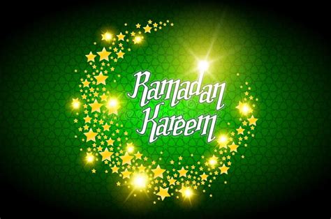 Green Islamic Ramadan Kareem Calligraphy Traditions Greeting For