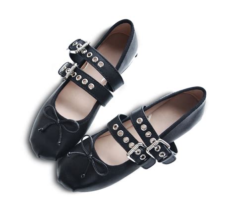 Rina Buckled Lace Up Ballet Flats Lace Up Ballet Flats Me Too Shoes Lace Up Flats