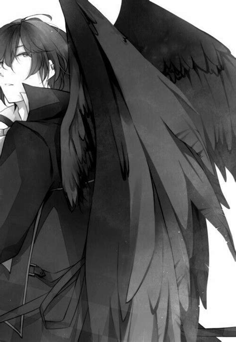 Angel Demon Boy Wallpaper Anime Boy Wings Angel Masculino Ideias