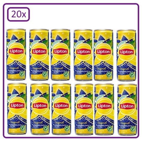 20x Lipton Ice Tea Original Sparkling 250ml