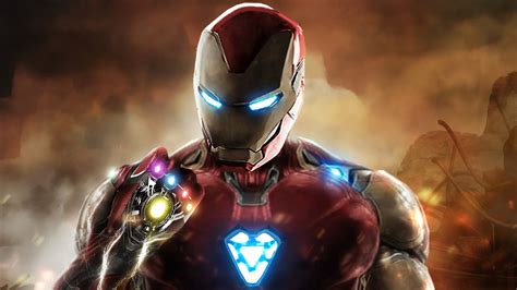 1366x768 Iron Man Infinity Gauntlet Avengers Endgame