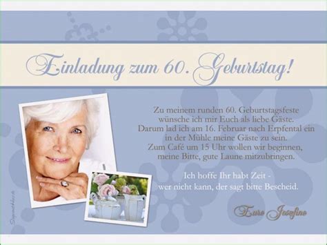 Geburtstagseinladungen kostenlose vorlagen und einladungstexte. 30 Großartig 60 Geburtstag Einladung Vorlagen Kostenlos ...
