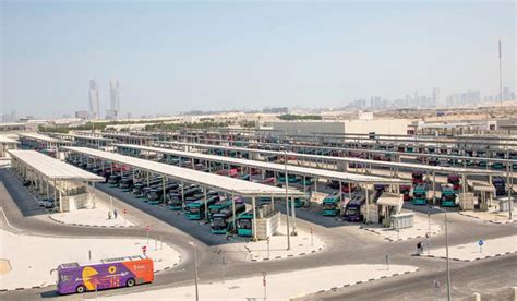 lusail bus depot in qatar enters guinness world records