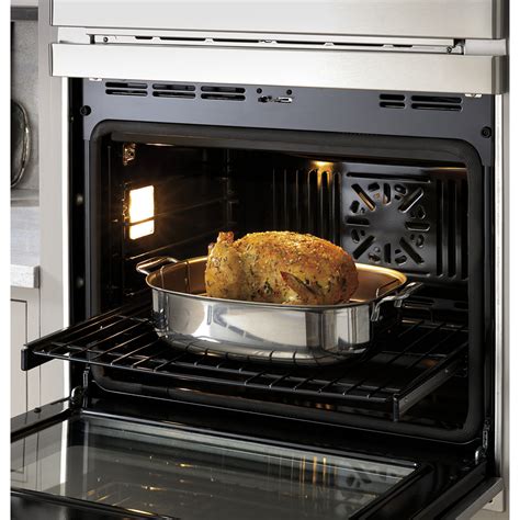 Ge Café Ctc912p2ns1 30 Combination Double Wall Oven With