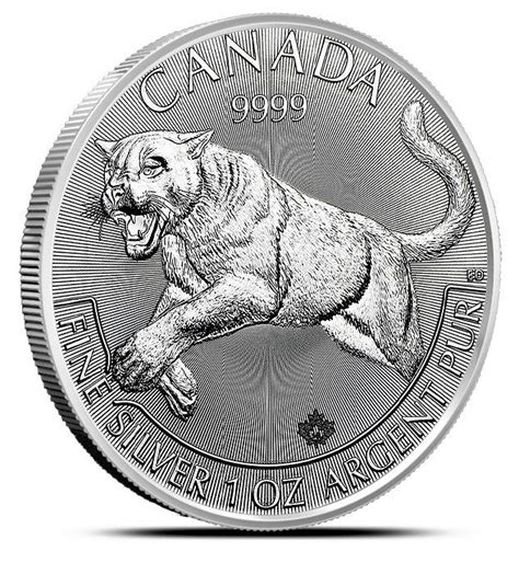 Canada 5 Dollars 2016 Cougar 1 Oz 999 Catawiki