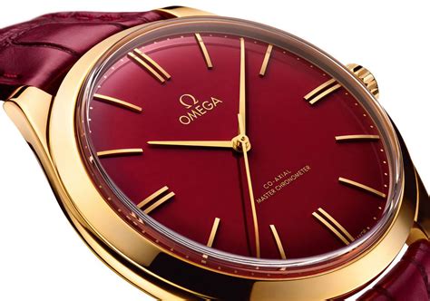 Introducing A Vision In Red The Brand New Omega De Ville Trésor