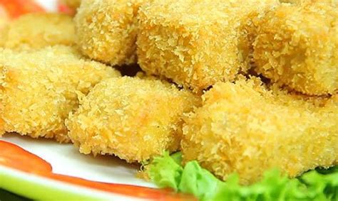 1 putih telur ayam, kocok hingga. Resep Cara Membuat Nugget Tahu | Resep Masakan Indonesia ...