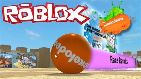 Get The Nickelodeon Blimp Roblox Super Blocky Ball Kid Gaming