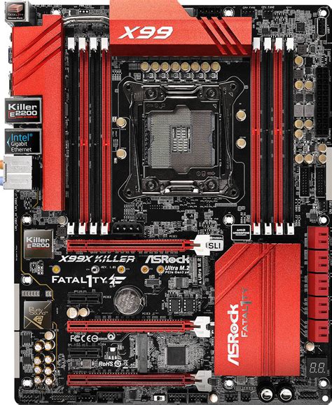 Asrock Fatal1ty X99x Killer Motherboard Specifications On Motherboarddb
