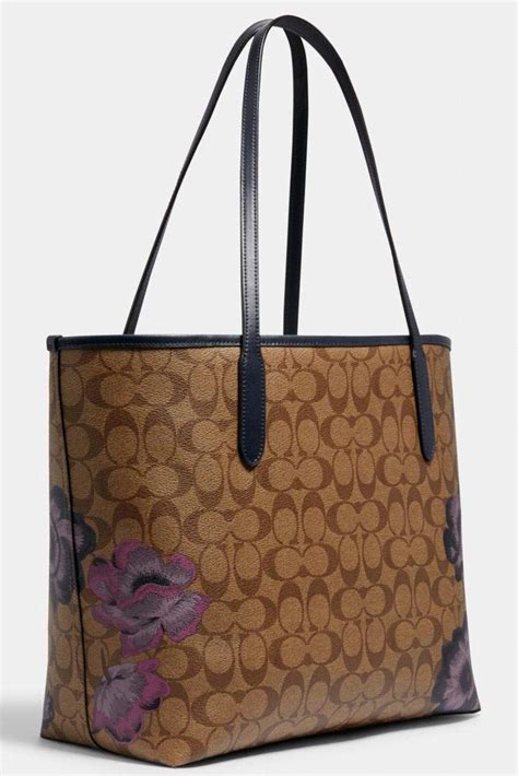 Buy Coach Womens City Tote In Signature Canvas Online At Desertcart