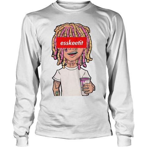 Available in a range of colours and styles for men, women, and everyone. Lil Pump Esskeetit Supreme Shirt, V-Neck, Tanktop, Ladies ...