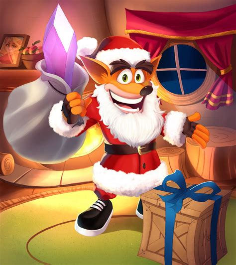 Merry Christmas Everyone Credits To Magaska R Crashbandicoot