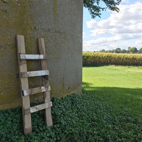 Primitive Rustic Ladder Decorative Reclaimed Barn Board Wooden Ladder