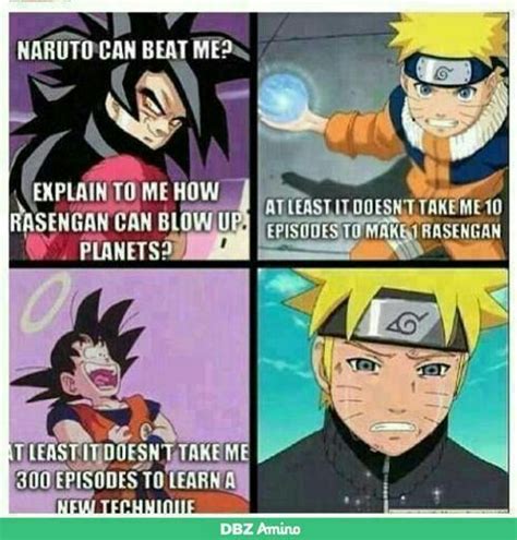 Goku Vs Naruto Memes Wiki Anime Amino