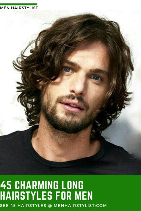 45 Charming Long Hairstyles For Men Long Hair Styles Men Mens Hairstyles Medium Medium