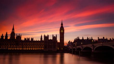 Palace Of Westminster Thames River London Wallpapers