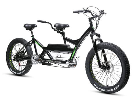 2 Seats Outdoor Cruiser Fat Tire Bicycle Two Wheeled Tandem Road Bike