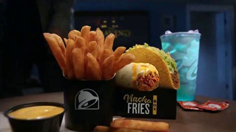 Taco Bell Nacho Fries Box Tv Commercial Catch The Thriller 0 Delivery Fee Featuring Joe