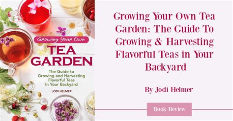 Growing Your Own Tea Garden Book Review Budget Earth
