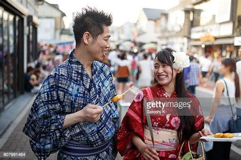 Japanese Yukata Photos And Premium High Res Pictures Getty Images