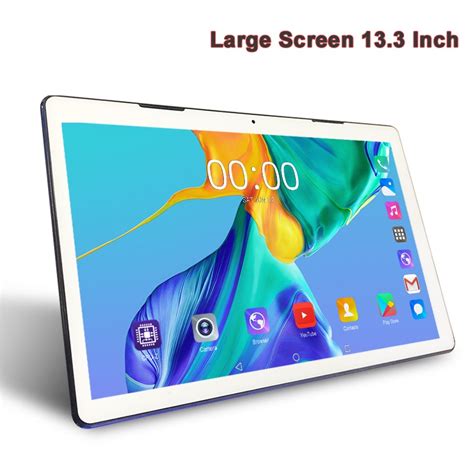 Newest 133 Inch Big Screen Tablet Pc 1920x1080 Fhd 4g Lte Phone Call