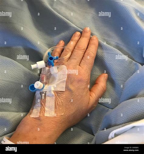 Intravenous Drip Hand Hi Res Stock Photography And Images Alamy