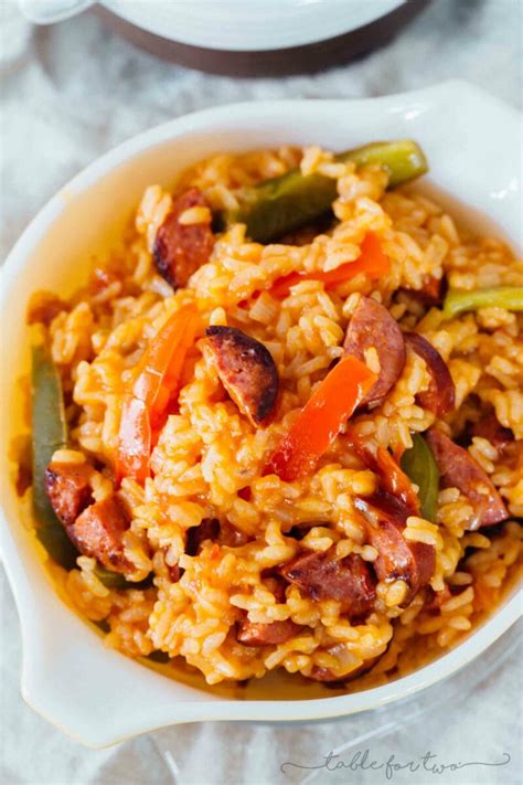 Smoked Sausage And Peppers With Rice Smoked Sausage With Rice
