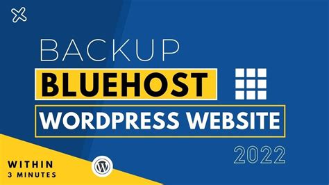 How To Backup My Wordpress Site On Bluehost 2024 Bluehost Backup