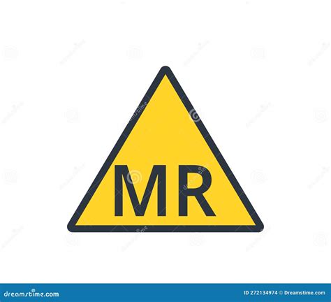 Mr Conditional Symbol Graphical Symbols For Medical Devices Stock