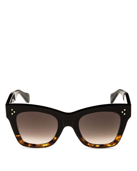 Celine Womens Cat Eye Sunglasses 50mm Bloomingdales
