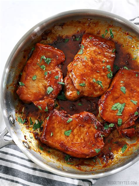 Juicy grilled thin cut pork chops recipe food 15. GLAZED PORK CHOPS | HAVING FUN FOOD