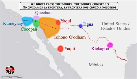 Tribes Spanning The Us Mexico Border The Decolonial Atlas