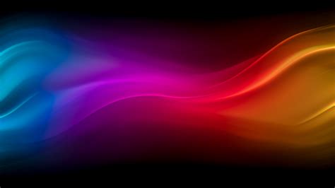 Blue Purple Red Yellow Waves 4k Wallpaperhd Abstract Wallpapers4k