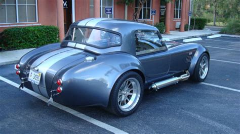 Following the introduction of the fifth generation ford mustang in 2005. 1965 Shelby Cobra Replica With Removable Hard Top And A/C ...