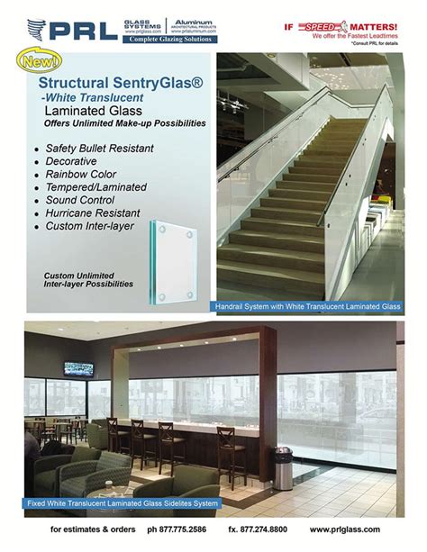 High Performance Laminated Glass Strength Safety Security