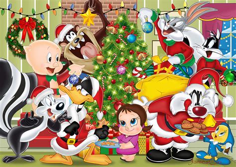 Looney Tunes Christmas By Jamescav On Deviantart