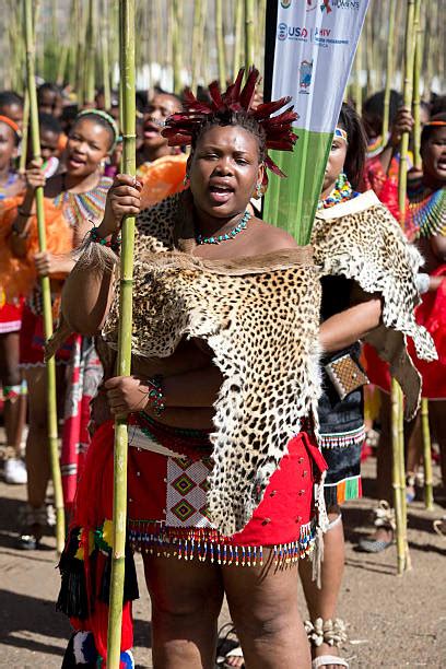 zulu maidens gather at the enyokeni royal palace in nongoma to participate in the annual zulu