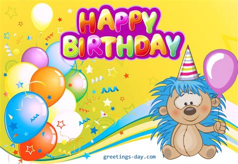 Free Happy Birthday Cards For Kids Funny Happy Birthday Image